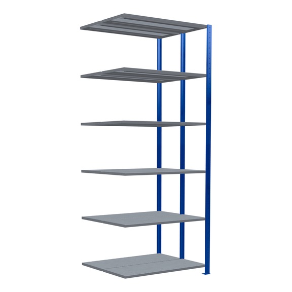 SCHULTE AnbauregalDoppel MULTIplus250 /2x6 Böden 2500x1000x(2x400) Nr. 33246-B - Regal (Werkstatt)