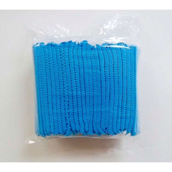 Disposable Hairnet Blue 1 Box for 2000pcs - Disposable Hairnet