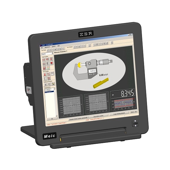 IBR F124010 IBR, Messrechner mit 17“ TFT-Display - Messrechner