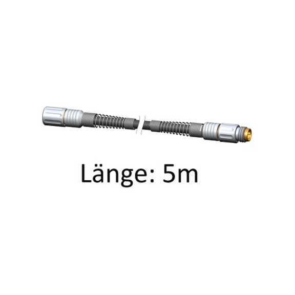 F390150 IBR, ISI-Bus Anschlusskabel 5 m, axial - Isi-Bus Anschlusskabel ohne Pneumatikanschluss