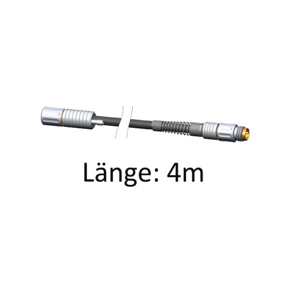 IBR F390240 IBR, ISI-Bus Anschlusskabel Pneumatikanschluss 4 m, axial - Isi-Bus Anschlusskabel mit Pneumatikanschluss