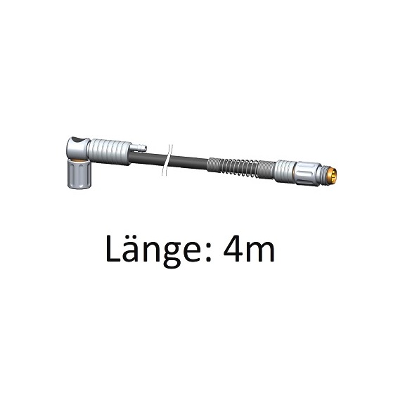 F390440 IBR, ISI-Bus Anschlusskabel Pneumatikanschluss 4 m, radial - Isi-Bus Anschlusskabel mit Pneumatikanschluss