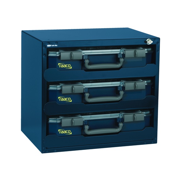 Coffret assortiment RAACO avec 3 CarryLite 80 SafeBox 80x3 - SafeBox avec coffrets assortiment CarryLite
