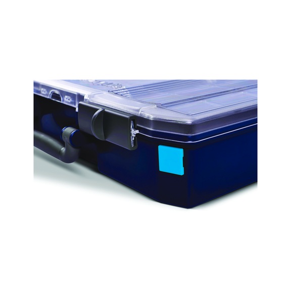 RAACO akcesoria do skrzynki asort. CarryLite etykieta turkusowa 10 szt. w zestawie - LMS etykiety identyfikacyjne dla walizki asortymentowej CarryLite 