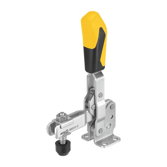 AMF Senkrechtspanner mit gelbem Handgriff 6800Y-4 Nummer 557013 - Senkrechtspanner