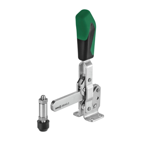 AMF Vertical clamp with green handle 6804G-5 Number 557485 - Vertical clamp