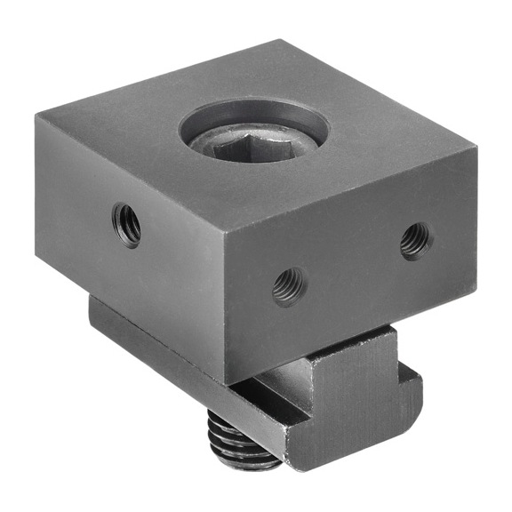 AMF Clamping jaw fixed smooth 6376B-72 Number 429332 - Clamping element, quick clamp (parts)