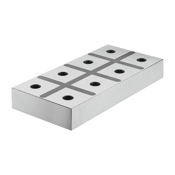 AMF pole extension multiple fixed 2975PF-50-5x5 Number 565984 - Magnetic clamping plate (magnetic clamping tool)