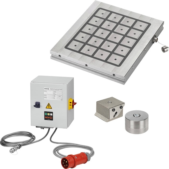 AMF magnetic clamping action packs 2992-50-6x4 Number 559721 - Magnetic clamping plate (magnetic clamping tool)