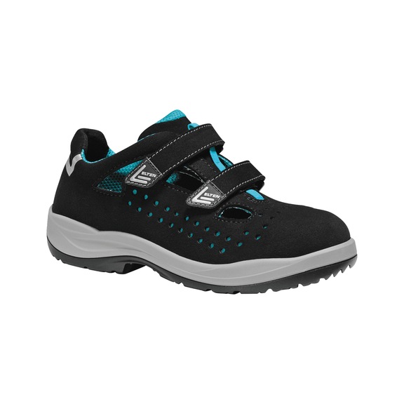 ELTEN Damen-Sicherheitssandale IMPULSE Lady aqua Easy ESD S1PS 74801-35 Gr&ouml;&szlig;e 35 - Sicherheits-Sandale