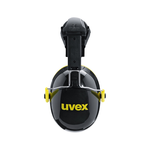 UVEX earmuffs K2H 2600202 black, yellow SNR 30 dB Size S, M, L - 