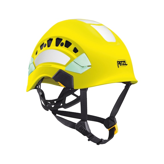 PETZL Schutzhelm Vertex&reg; Vent Hi-Viz 30 mm Euroslot-Aufnahme Leuchtgelb Gr. 53-63cm - Schutzhelm
