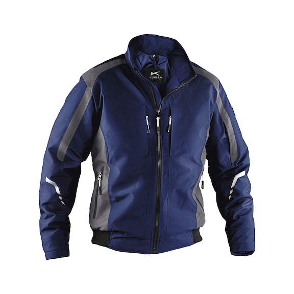 K&Uuml;BLER Wetterblouson dunkelblau/anthrazit Gr&ouml;&szlig;e M 1367 5229-4897-M - Wetterblouson
