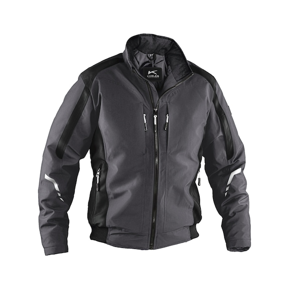 K&Uuml;BLER Weather jacket, anthracite/black, size XL 1367 5229-9799-XL - 