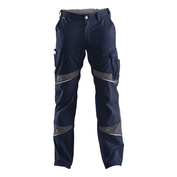 K&Uuml;BLER HIGH trousers, dark blue/anthracite, size 46 2350 5365-4897-46 - ACTIVIQ Trousers HIGH