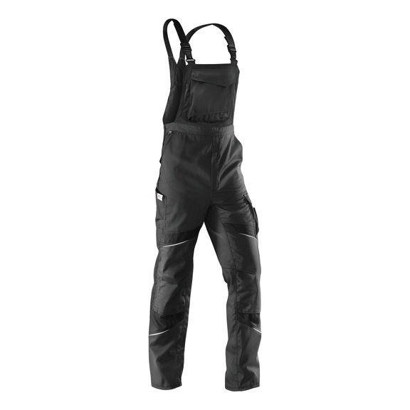 K&Uuml;BLER Black dungarees, size 64 3250 5365-99-64 - 