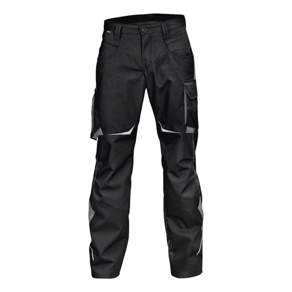 K&Uuml;BLER Trousers, black/anthracite, size 58 2424 5353-9997-58 - 
