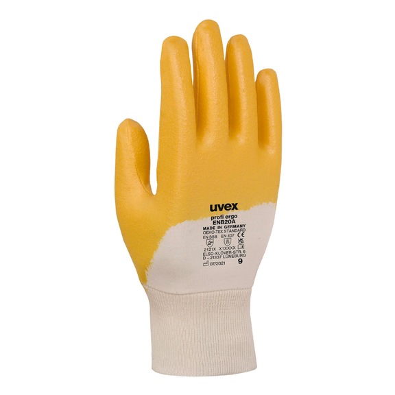 UVEX safety glove profi ergo ENB20A 60147 size 6 6014700 - 