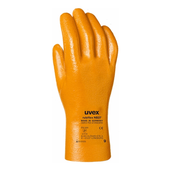 UVEX Handschuh rubiflex NB27 paarweise Gr. 11 - Montagehandschuh