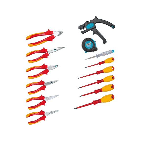 HAZET VDE 14-piece tool set 0-20/14 - Tool assortment