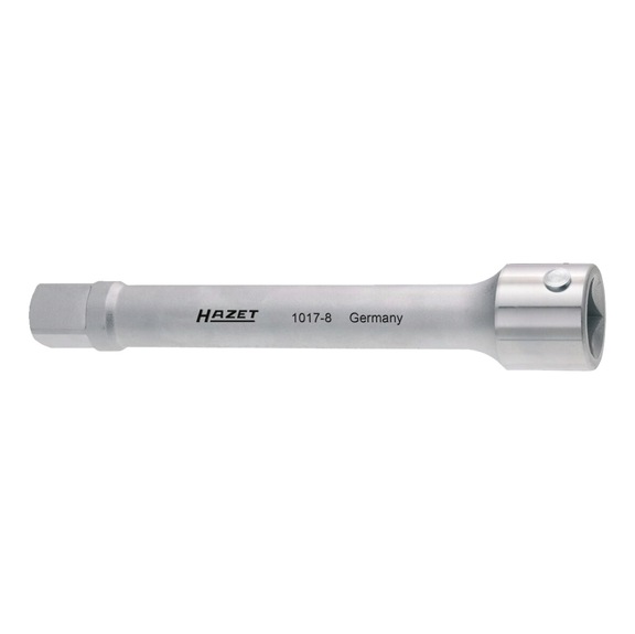 HAZET Verlängerung 1017-8 Gesamtlänge 200 mm, 3/4 Zoll - Verlängerungsstück für Steckschlüssel-Einsätze