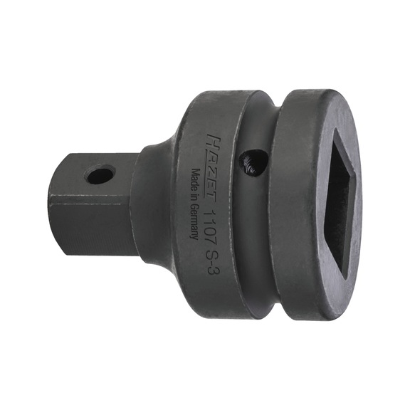 HAZET power adapter 1107S 3/4 inch square socket 1 inch square socket length 70mm - Reducer (plug-in insert)