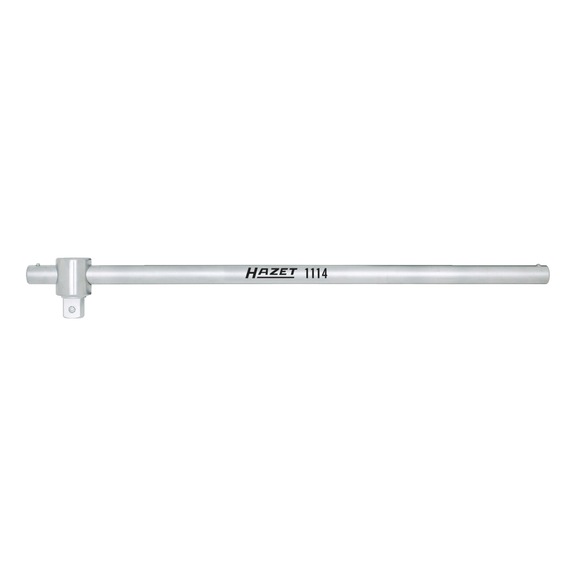 HAZET sliding piece with 2-part espagnolette 1115/2 external square 1 inch - Drive part (manually operated, socket wrench insert)