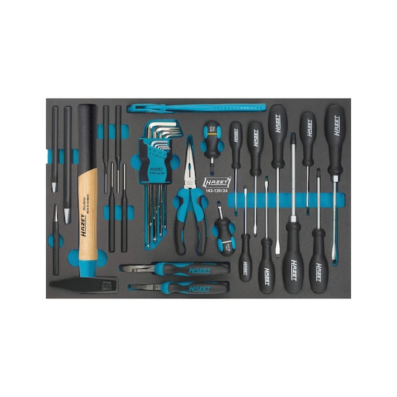 HAZET universal set 24-piece PH slotted hexagon socket - Tool assortment