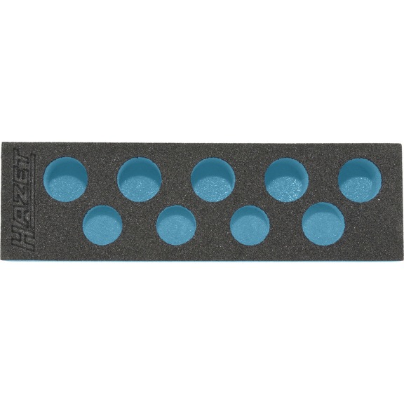 HAZET Soft foam insert 2K empty 163-252L - Insert for tool trolley