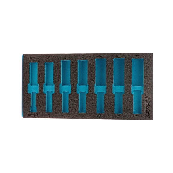 HAZET Soft foam insert 2K empty 163-259L - Insert for tool trolley