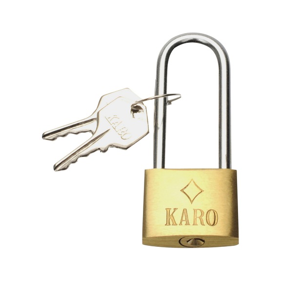 HAZET Langbügelschloss mit 2&nbsp;Schlüssel für Werkstattwagen Assistent 172HD - Transportgerät (Werkstatt, Zubehör, Sonstiges)