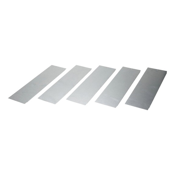 HAZET drawer divider 5 dividers for flat drawer H 120 x L 397 mm - Divider set for toolbox (workshop)