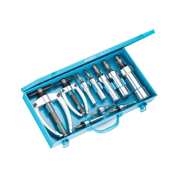 HAZET Internal extractor set Internal extractor and counter support 10 tools - Inner extractor set