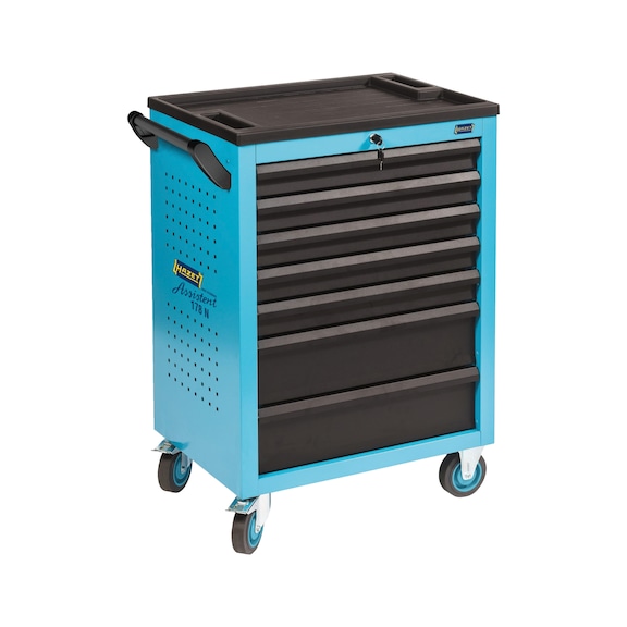 HAZET Tool Trolley Assistant 7 drawers 178N-7 - Workshop trolley