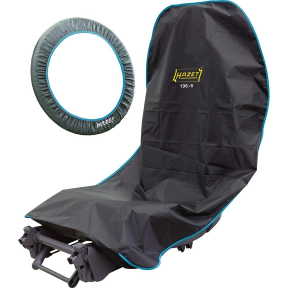 HAZET seat and steering wheel cover 196-6/2 Number of tools 2 - Storage equipment (workshop, other)