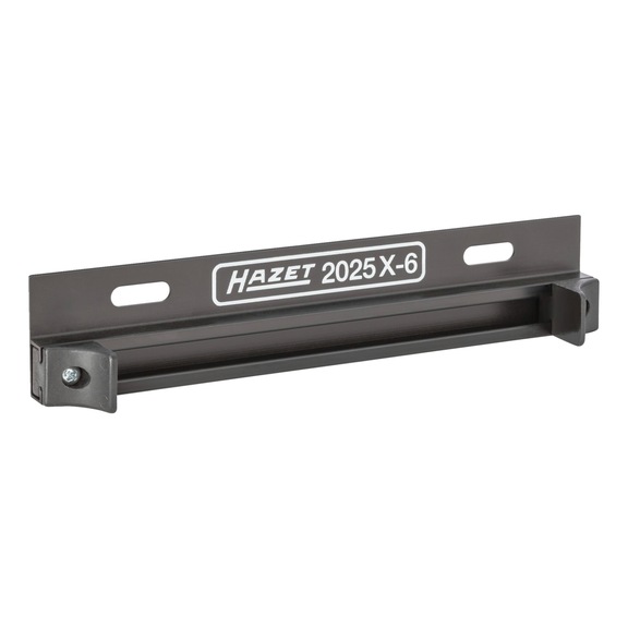 HAZET guide rail 2025X-6 - Clamp holder with plastic tabs (perforated plate)