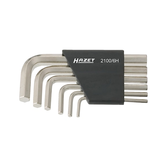 HAZET Winkelschraubendreher Satz 2100/6H 6-teilig - Schraubendreher-Satz