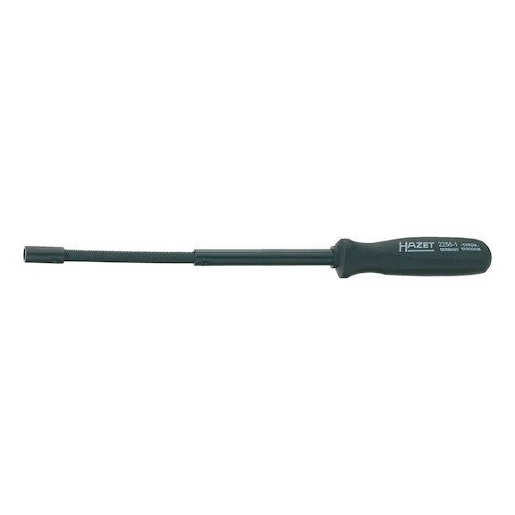HAZET bit holder 2255-1 Hexagon 1/4 inch (6.3 mm) 310 mm - Bit screwdriver