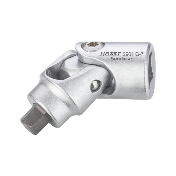 HAZET Bremssattel-Gelenkeinsatz 2901G-7 Vierkant 3/8 Zoll (10 mm) - Innensechskant-Einsatz (Steckschlüssel)