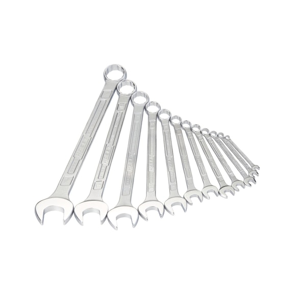 HAZET Combination wrench set 12-piece 600NA/12-1 - Combination spanner set
