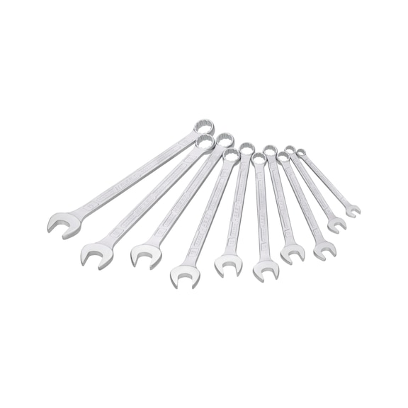 HAZET Combination wrench set 10-piece 600SPC/10 - Combination spanner set