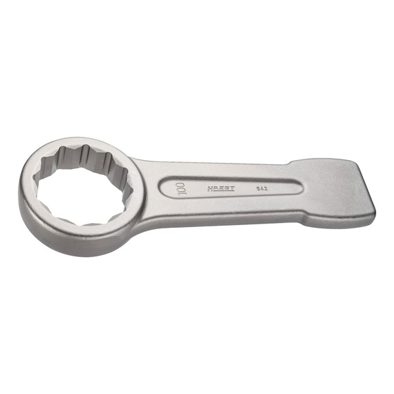 HAZET Schlag-Ringschlüssel 642-75 Außen Doppel-Sechskant Profil 75 mm - Schlagringschlüssel