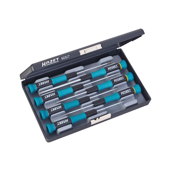 HAZET Elektronik-Schraubendreher Satz 805/7 Werkzeuge 7 - Schraubendreher-Satz