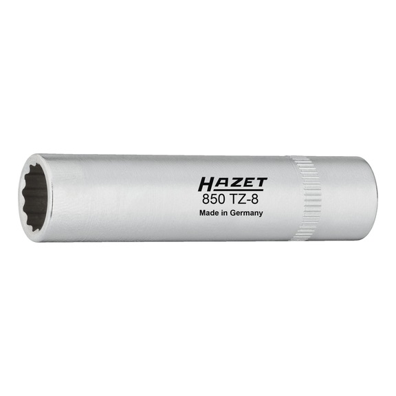 HAZET chain case cover insert square 1/4 inch (6.3 mm) - Socket set (12-edged)