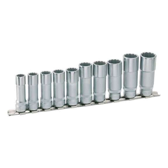 Double hexagon socket spanner set 880TZ/10H 10-piece - Socket wrench set