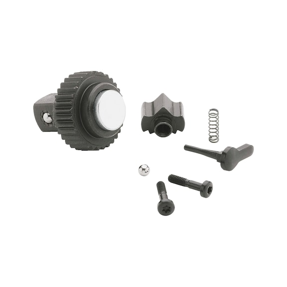 HAZET spare part set ratchet wheel with safety lock 916S/7 - Connection square (reversible ratchet)