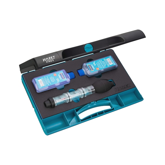 HAZET Cylinder head leak tester 4793/3 Number of tools 3 - Operating equipment, workshop equipment (accessories, other)