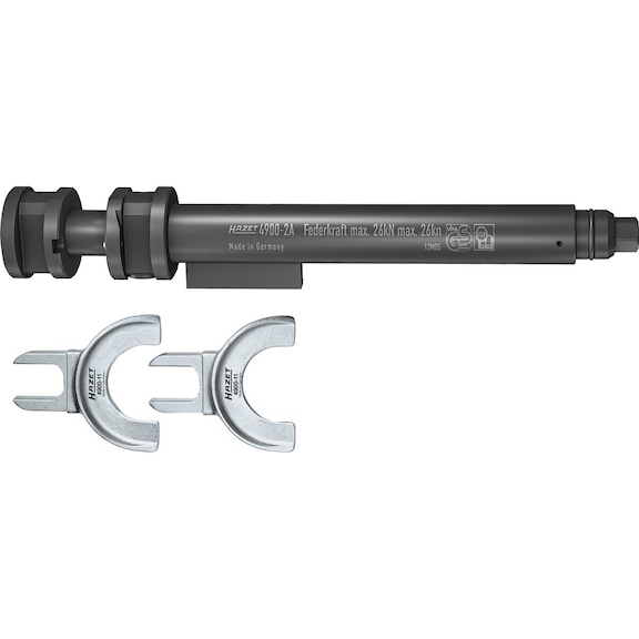 HAZET Safety spring compressor set 4900-2A/3 Number of tools 3 - Operating equipment, workshop equipment (accessories, other)