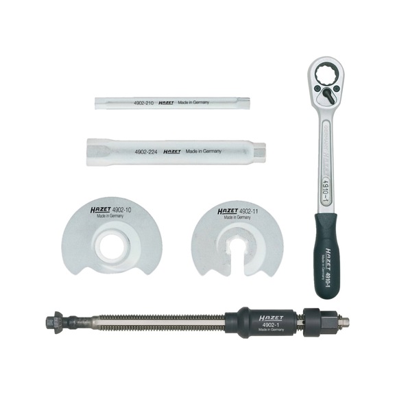 HAZET Internal spring compressor set 4902/6 Number of tools 6 - Operating equipment, workshop equipment (accessories, other)