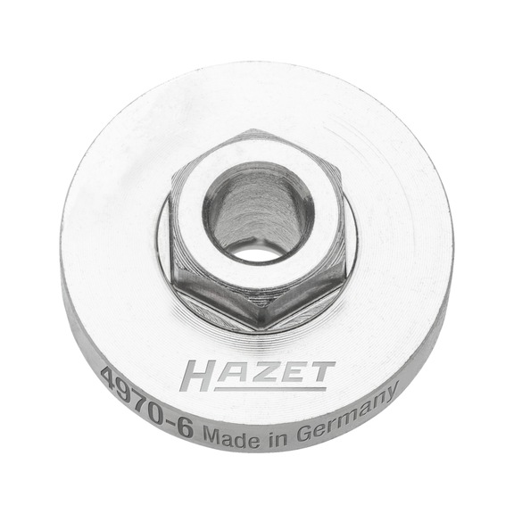 HAZET Pressure plate hexagon socket 12 mm 4970-6 - Operating equipment, workshop equipment (accessories, other)